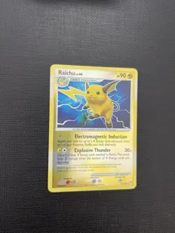 Raichu #15/123 Reverse Holo Rare DP Mysterious Treasures Pokemon NM/LP Vintage - Image 2