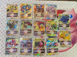 Pokemon TCG Lot of 14 VSTAR Ultra Rare & Promo’s, Lucario,Palkia,Dialga & More - Image 1
