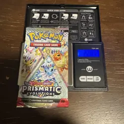22.01g HEAVY - Pokemon TCG Prismatic Evolution Booster Pack!Possible GOD - Image 1