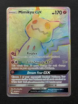2018 Pokemon Lost Thunder - Mimikyu GX #226 Hyper Rare M/NM - Image 1