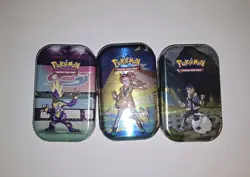 Pokemon Sword & Shield Galar Mini Tins C22 H22 Lot Of 3 Sealed - Image 1