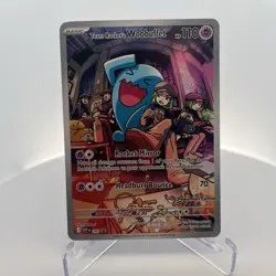 Pokemon Center Stamped Promo Destined Rivals Team Rocket’s Wobbuffet SVP 203 - Image 1