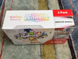 Pokemon TCG Prismatic Evolutions ETB Elite Trainer Box And Booster Bundle Costco - Image 2