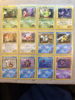 Gym Heroes - Complete Commons and Uncommons - 1st Edition NM/LP - Pokemon WTOC - Image 2