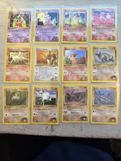 Gym Heroes - Complete Commons and Uncommons - 1st Edition NM/LP - Pokemon WTOC - Image 3