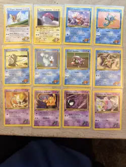 Gym Heroes - Complete Commons and Uncommons - 1st Edition NM/LP - Pokemon WTOC - Image 5