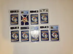 9 Pokemon Graded Slab Lot | PSA CGC GMA | Gem Mint | Venusaur Charizard - Image 3