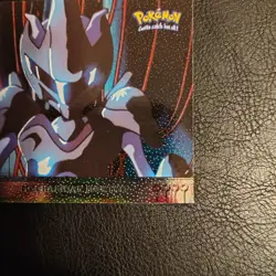 topps Pokemon The First Movie Textured Holo Foil #6 Mechanical Mewtwo Black Logo - Image 3