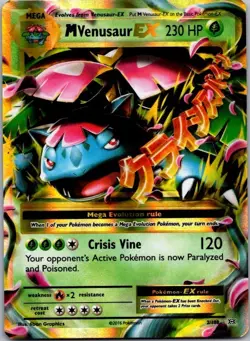 2016 POKEMON - MEGA VENUSAUR EX - XY EVOLUTIONS - 2/108- HOLOGRAM MINT⚠ - Image 1