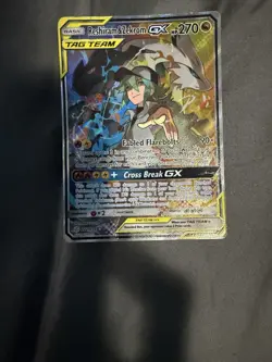 Pokemon Reshiram & Zekrom GX (Full Art) 222/236 TAG TEAM Ultra Rare Holo 270 HP - Image 1