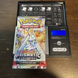22.00g HEAVY - Pokemon TCG Prismatic Evolution Booster Pack!Possible GOD - Image 1