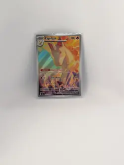Rapidash 189/182 Sv10: Destined Rivals Holo Rare Pokemon TCG Illustration - Image 1