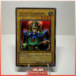 Yugioh: Celtic Guardian - LOB-007 - Super Rare - Unlimited - NM - Image 1