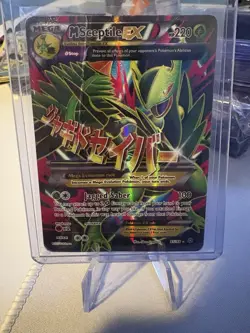 Pokemon M Sceptile EX 85/98 XY Ancient Origins Ultra Rare Full Art Holo Card - Image 1