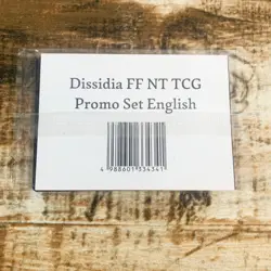 [NEW SEALED] Final Fantasy Dissidia NT Promo Set English TCG Trading Card Game - Image 2