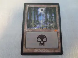 MTG 1999 Guru Swamp Promo Card by Terese Nielsen Vintage Magic - Image 1