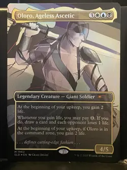 Oloro Ageless Ascetic FOIL #1962 NM MTG Secret Lair Festival in a Box Magic Card - Image 1