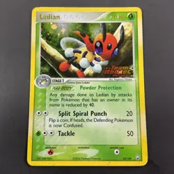 LEDIAN Team Rocket Returns POKEMON Holo EX Stamped 2004 Trading Card 23/109 - Image 1