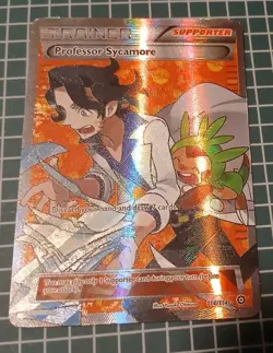 Professor Sycamore - 114/114 XY Steam Siege Ultra Rare Card Full Art Pokemon TCG - Image 5
