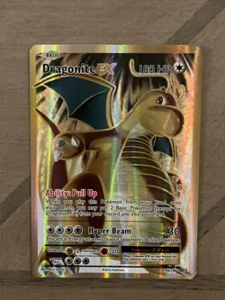 Pokemon Dragonite EX Full Art Ultra Rare Card 106/108 Evolutions XY - Image 1