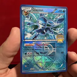 Glaceon 23/116 Team Plasma Freeze Pokemon Card Holo Championship City Promo NM - Image 2