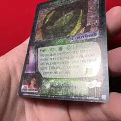 DBZ Dragon Ball Z Saiyan Truce Card 203 Foil CCG Limited Saiyan Saga Card - Image 3