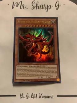 SLIFER DER HIMMELSDRACHE - LIMITIERTE AUFLAGE LDK2-DES01 DE Yu Gi Oh! CARD ULTRA - Image 2