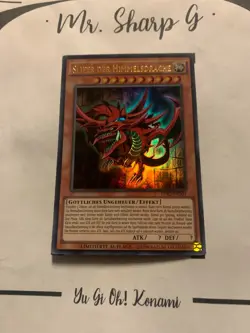 SLIFER DER HIMMELSDRACHE - LIMITIERTE AUFLAGE LDK2-DES01 DE Yu Gi Oh! CARD ULTRA - Image 5