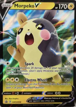 Morpeko V SWSH056 SWSH: Sword & Shield Promo Cards Holo - Image 1