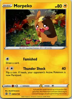 Morpeko - Holo Promo SWSH: Sword & Shield Promo Cards SWSH116 - Image 1