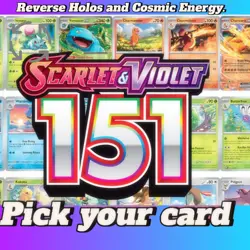 Pokemon SCV: 151 English Singles - Reverse Holos only - Choose your card! - Image 1