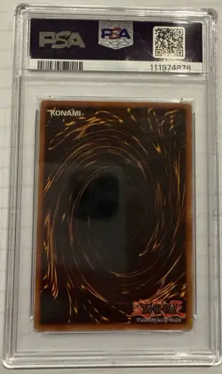 2002 Yu-Gi-Oh! Promo Red-Eyes B. Dragon Limited Edition Collector’sTins 005 PSA5 - Image 2