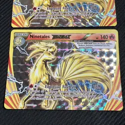 Ninetales Break - 16/108 - Break Holo Rare XY Evolutions Pokemon Card 2 - Image 2