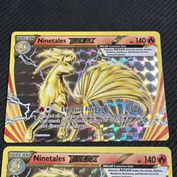 Ninetales Break - 16/108 - Break Holo Rare XY Evolutions Pokemon Card 2 - Image 3