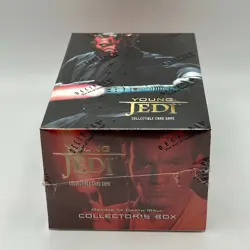 Star Wars Young Jedi Collectors Collectable Box Card Game New Sealed 1999 - Image 3