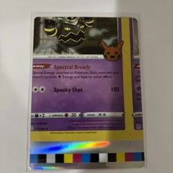 Pokemon Card - Dusknoir Error Miscut NFC Trick or Trade 062/193 Holo Rare - Image 1