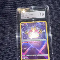 CGC 10 Radiant Alakazam 059/195 Silver Tempest Holo Pokemon Card - Image 1