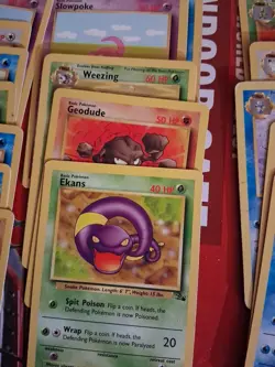 Lot Of 20 1999 Pokemon Cards Ekans Sandslash Persian Slowpoke Seadra Mankey - Image 3