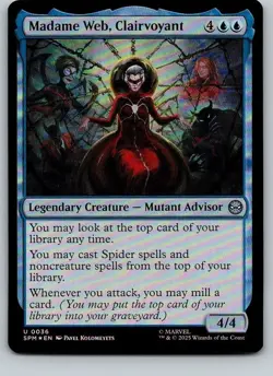 Madame Web, Clairvoyant Foil SPM #36 MTG - Image 1