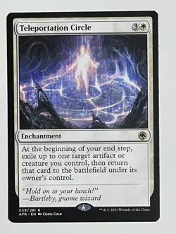 MTG - Teleportation Circle - NM - Adventures In The Forgotten Realms - Image 1