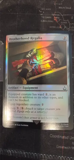 MtG Brotherhood Regalia Foil - Image 1