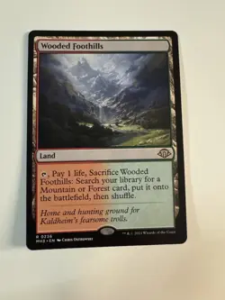 Wooded Foothills - Modern Horizons 3 Regular - Mtg - Image 1