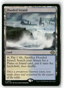 Magic: The Gathering Land Flooded Strand Rare Regular - Image 1