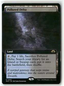 Polluted Delta (Extended Art) Modern Horizons 3 Regular - Image 1