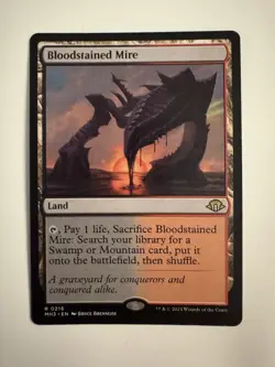 Bloodstained Mire Modern Horizons 3 Regular NM R 0216 - Image 1