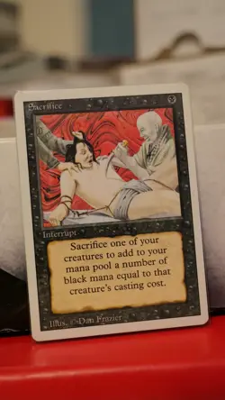 Sacrifice - Revised (3ED) 1994 - MTG Magic the Gathering - Uncommon - Image 1