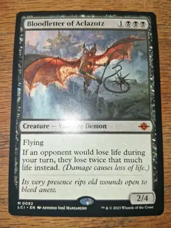 Bloodletter of Aclazotz - The Lost Caverns of Ixalan MTG 0092 NM - Image 1