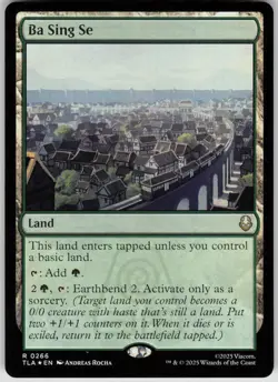 MTG Ba Sing Se Foil NM Avatar: The Last Airbender Magic 266 - Image 1