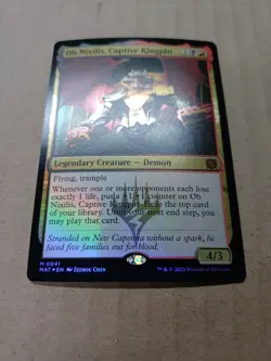 Ob Nixilis, Captive Kingpin MAT #41 Foil Standard Art NM MTG - Image 2