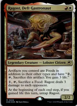 Ragost, Deft Gastronaut R Edge of Eternities 224 NM - Image 1